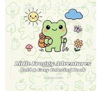 Little Froggy Adventures: Bold & Easy Coloring Book