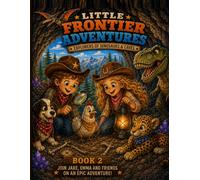 Little Frontier Adventures: Book Two Welcome to Dinosaur Discovery: A Dinosaur Coloring Book for Kids Ages 3-7 Featuring 30 Fun Coloring Pages, Hidden ... Dinosaurs, Fossils, Caves, and Adventure