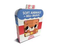 Little Genius Bo Soft Animals to Mix & Match Animals Around (Libro impermeabile)