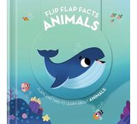Little Genius Books Flip Flap Facts - Animals (Libro di cartone) Flip Flap Facts