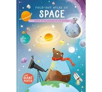 Little Genius Books Fold Out Atlas of Space (Copertina rigida) Fold Out Atlas