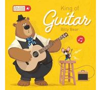 Little Genius Books Little Virtuoso King of Guitar Billy Bear (Libro di cartone)