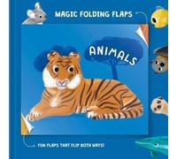 Little Genius Books Magic Folding Flaps - Animals (Libro di cartone)