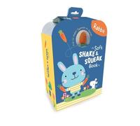 Little Genius Books Soft Shake & Squeak Rabbit (Tascabile) Soft Shake & Squeak