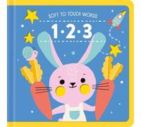 Little Genius Books Soft to Touch Words 123 (Libro di cartone) Soft to Touch