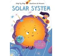 Little Genius Books Step by Step Q&A Solar System (Libro di cartone)