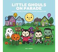 Little Ghouls on Parade: A Kawaii Halloween Coloring Adventure
