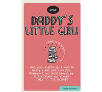 Little Girl, Daddy From Daughter, biglietto di auguri, 159 x 235 mm