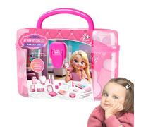 Little Girl Make up Set - Bambina Princess Make up Play House Kit | Giocattolo sicuro e innocuo per interni per compleanno, Natale, festa dei bambini, Capodanno
