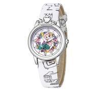 Little Girl Watches 7-10 Pattern Football Quartz Kids Watch, bianco, misura unica