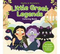 Little Greek Legends: Myths & Monsters Coloring Book