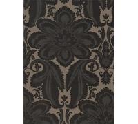 Little Greene Carta da parati Albemarle Street - Charcoal