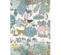 Little Greene Carta da parati Animal Kingdom - Florence