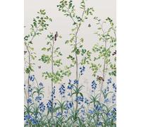 Little Greene Carta da parati Bird and Bluebell - Ceviche