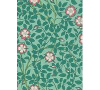 Little Greene Carta da parati Briar Rose - Green Verditer
