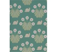 Little Greene Carta da parati Burges Snail - Ocean