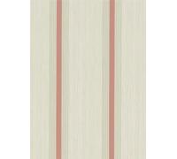 Little Greene Carta da parati Cavendish Stripe - Brush Red