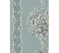 Little Greene Carta da parati Chelsea Bridge - Archive Blue