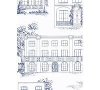 Little Greene Carta da parati Hampstead - Mid Blue