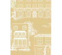 Little Greene Carta da parati Hampstead - Yellow Apple