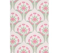 Little Greene Carta da parati Hencroft - Pink Primula