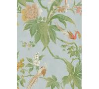Little Greene Carta da parati Paradise - Aquamarine