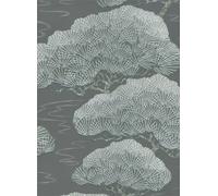 Little Greene Carta da parati Pines - Silver Pine