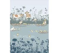 Little Greene Carta da parati Riverside Capers - Moo