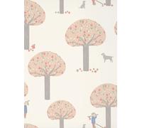 Little Greene Carta da parati Rodney Street - Masquerade