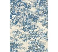 Little Greene Carta da parati Stag Toile - Juniper