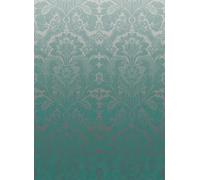 Little Greene Carta da parati StJames Park - Teal Fade