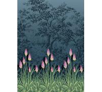 Little Greene Carta da parati Upper Brook Street - Twilight