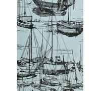 Little Greene Carta da parati Zingara - Cerulean Sea