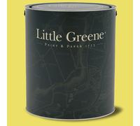 Little Greene Intelligent Eggshell Paint - Indian Yellow 335 - 1l