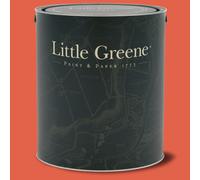 Little Greene Intelligent Eggshell Paint - Orange Aurora 21 - 2,5l
