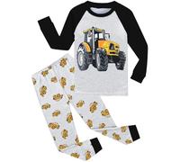 Little Hand Pigiama a maniche lunghe per bambini e ragazzi, in cotone, invernale, calcio, pallacanestro, giocatore, auto da corsa, treno, 2 pezzi, biancheria da notte 1-7 anni, 92 98 104 110 116 122