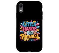 Little Hands Big Potential Leader Kids Pride - Custodia per iPhone XR