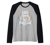 Little Hands Big Potential Leader Kids Pride - Maglia con Maniche Raglan