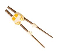 Little Hands - Set per allenamento con bacchette, per auto, riutilizzabile, di pratica per principianti per pasti quotidiani e in famiglia, con guida per la posizione delle dita e design