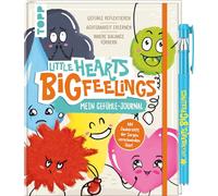 Little Hearts - Big Feelings - Mein Gefühle-Journal: Begleitet Eltern und Kinder durch die bunte Welt der Gefühle