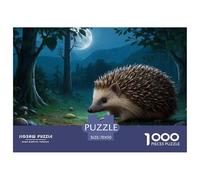 Little Hedgehog 1000 Piece Jigsaw Puzzle For Adults Challenging Game Stress Relief Puzzle Exercise The Memory of The Brain for Adults And Kids, Age 12 Years Up 70x50cm/1000pcs
