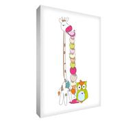 Little Helper Diamond - Regalo per bambini lucido (15 x 21 x 2 cm, grande, Jess The Mummy Giraffe & Mr Wally The Owl godono di un gelato)