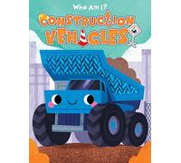 Little Hippo Books Who Am I? Construction Vehicles | Children's Sensory Touch and Feel Books | Things That Go Books for Toddlers 1-3 & Baby Books | ... Books | Baby Sensory Books with Vehicles