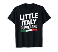 Little Italy Cleveland Ohio - Bandiera Italiana per immigrati Maglietta