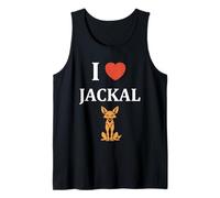 Little Jackals Animals Funny Quote Simple i Love Jackal Canotta