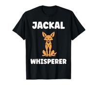 Little Jackals Animals Funny Quote Simple Whisperer Jackal Maglietta