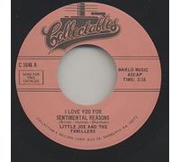 Little Joe & Thrillers - I Love You For Sentimental Reasons - One More Time (7inch, 45rpm)