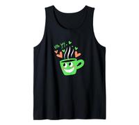 Little Joys - Tazza da caffè Sorridente con Cartoni Animati Canotta