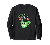 Little Joys - Tazza da caffè Sorridente con Cartoni Animati Maglia a Manica
