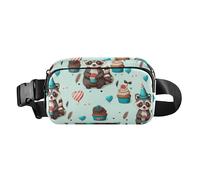 Little Lang Beara - Marsupio alla moda per donne, uomini e adolescenti, multiuso, antifurto, con cinghia regolabile, per allenamento, corsa, escursionismo, Little Lang Beara, Taglia unica, casual